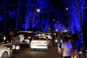 شادی مردم پس از قرائت بیانیه توافق هسته‌ای - تهران